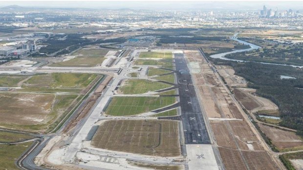 Brisbane's new parallel runway opens in mid-2020, but questions are being asked why no CityGlider-type service is allowed to operate.