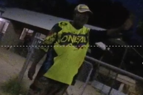 Police bodycam footage of Jefferson Lewis taken earlier in the night before the little girl vanished.