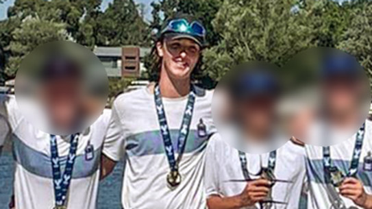 Melbourne Grammar student Edward Millear.