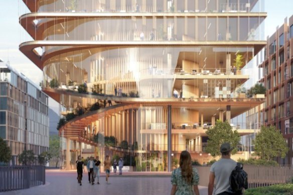 An impression of the technology and education park as shown in Silicon Highlands proposal.