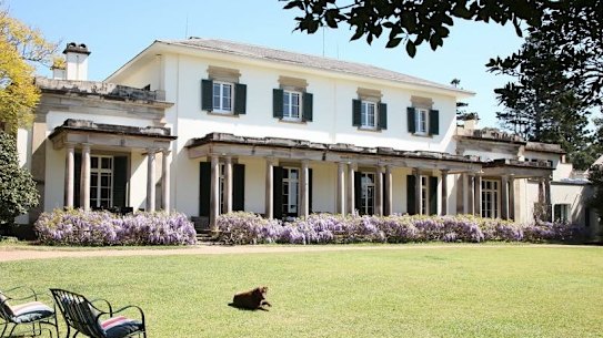 Camden House gardens.