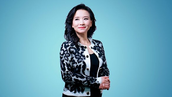 Cheng Lei, the Australian anchor for China's government-run English news channel CGTN. 