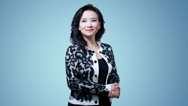 Cheng Lei, the Australian anchor for China's government-run English news channel CGTN. 