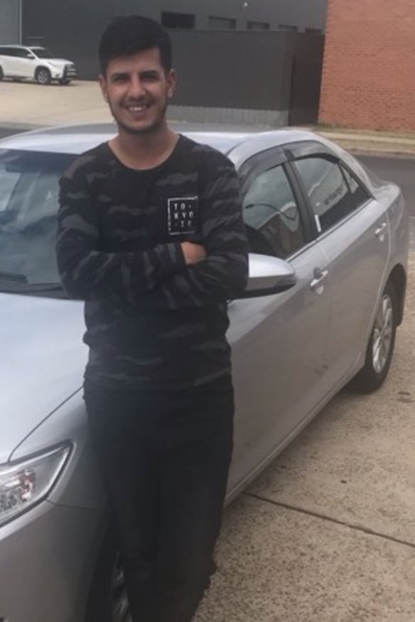 Uber driver Khawar Jadoon reacted quickly when he saw a light rail vehicle driving through an intersection against the lights.