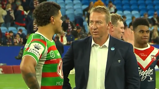 Latrell Mitchell and Trent Robinson.