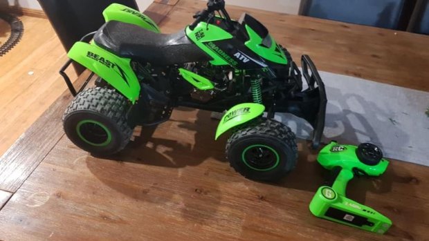 Kmart has received several reports of it ATV Madness remote control quad bike overheating. 