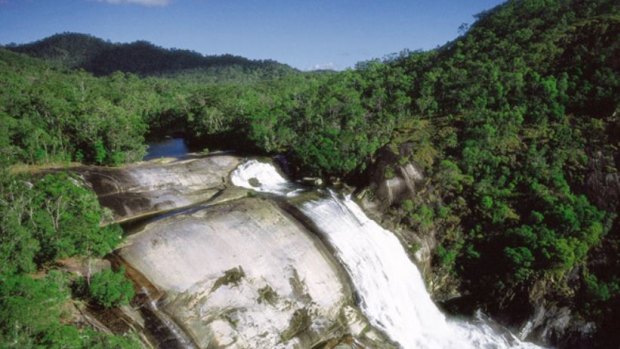 Roaring Meg Falls at Bloomfield.