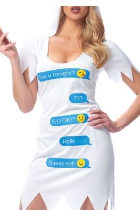 Ever been 'ghosted'? Now there's a costume.