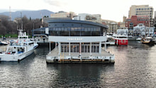 Franklin Wharf Function Centre in Hobart is among the venues affected.