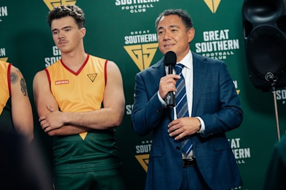 Darcy Tadich and Sam Pang in Ground Up. 