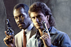 Mel Gibson and Danny Glover in Lethal Weapon