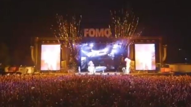 Fomo music festival, Parramatta. 