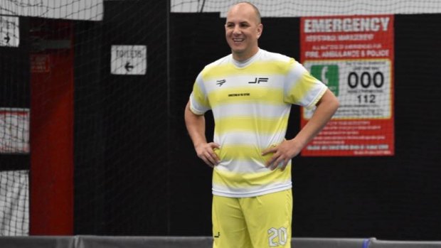 Andre Gimenez Barbosa is a keen soccer player, playing futsal and outdoor in Australia.