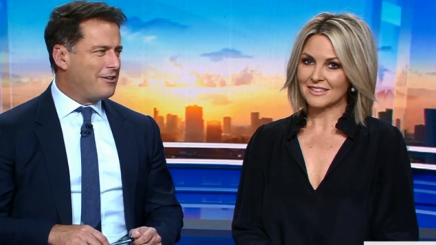 Rumoured tension between Georgie Gardner, right, and former co-host Karl Stefanovic did not help Today's ratings.