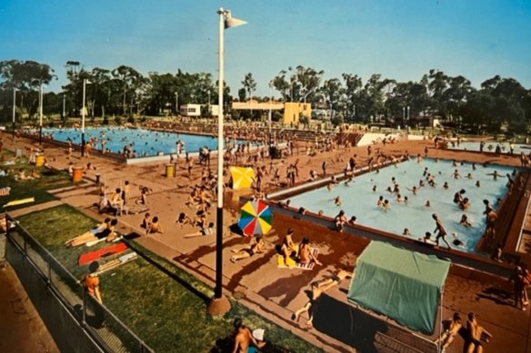The former Nunawading swimming pool in the neighbouring suburb of Forest Hill.