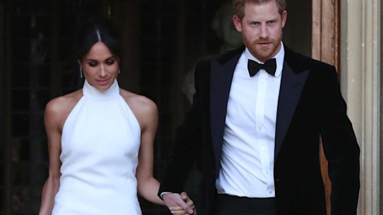 McCartney says she wanted to show Markle's 'human side' with dress