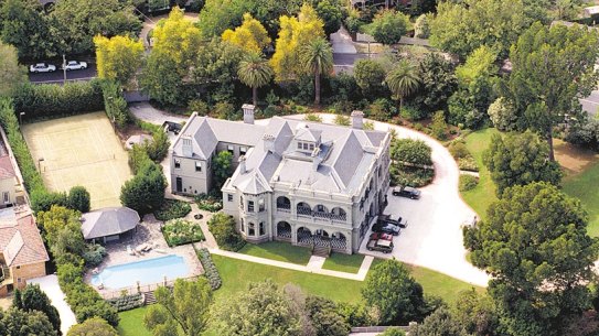 Coonac estate in Toorak.