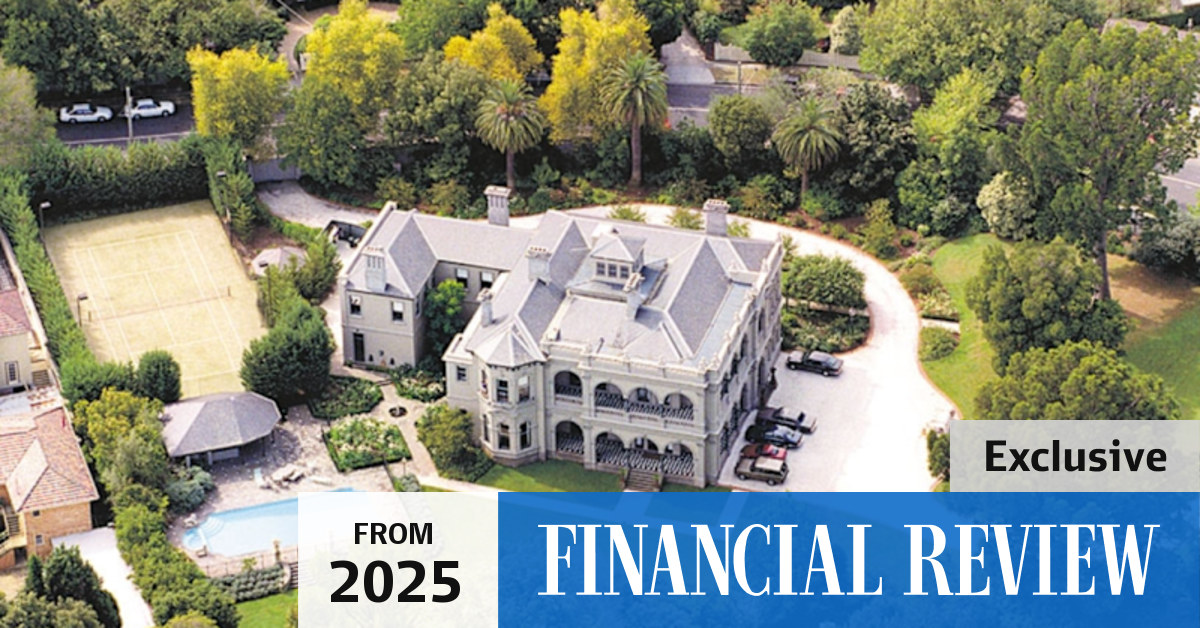 Melbourne luxury property: Australian house price record smashed as ...
