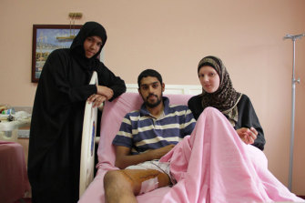 Mr Talib was shot by Israeli soldiers in 2010. 