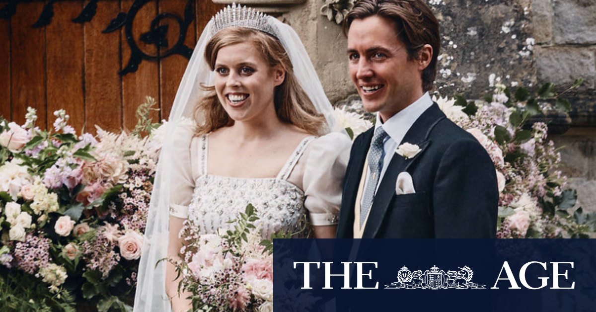 Princess Beatrice's wedding dress was a nod to the Queen
