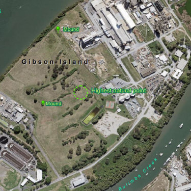 Where are the graves? The Queensland Department of Natural Resources, Mines and Energy has identified possible locations.