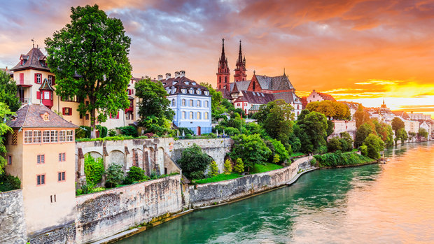 Cool down in summer with a dip in Rhine river.