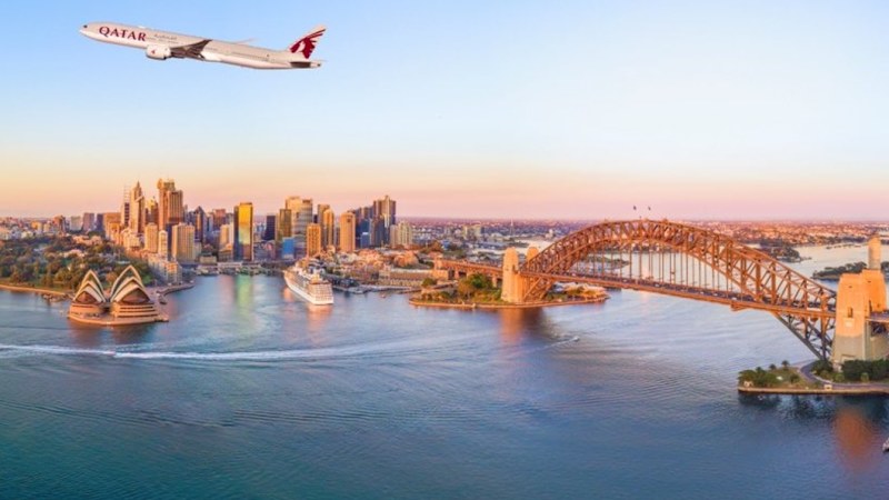 Harbour views! Qatar takes liberties with western Sydney campaign