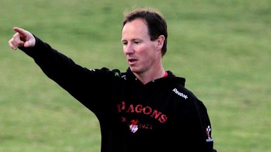 St Helens mentor Justin Holbrook is a man in demand.