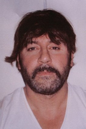 Tony Mokbel –  wearing a wig – at the time of his arrest in Greece in 2007.
