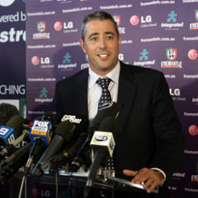 Fremantle CEO Steve Rosich spoke positively about the club's off-field position on Sunday.