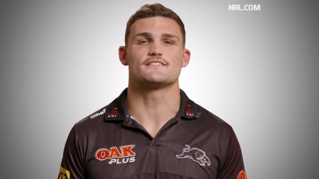Nathan Cleary featuring in the NRL vaccination ad.
