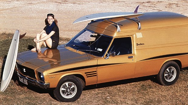 The Holden Sandman was part of the Australian beach culture.