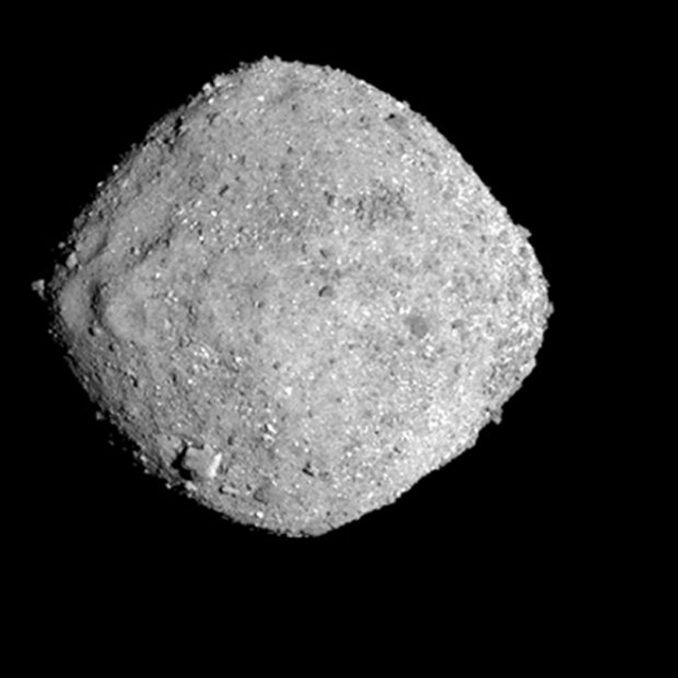 The asteroid Bennu was snapped by NASA’s robotic explorer Osiris-Rex in 2018.