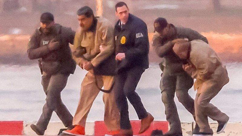 Ousted Venezuean leader Maduro arrives at federal courthouse in New York