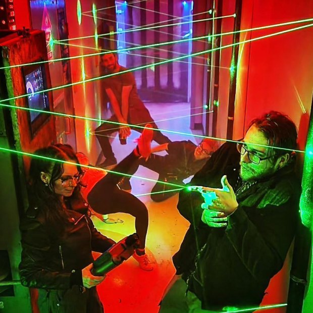 Project Immersive’s Nuclear Enrichment escape room utilises laser beams and an evocative location.