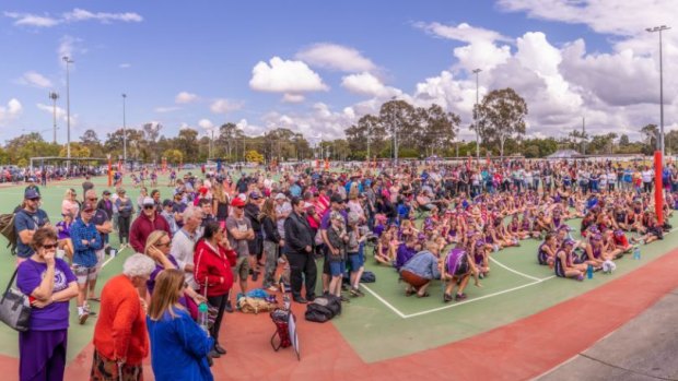 Graceville Netball Centre, Brisbane. 
COVID-infectious people were at the netball courts last weekend and care is being taken to minimise infections.
Four new COVID-19 cases were recorded elsewhere on Saturday, August 29.