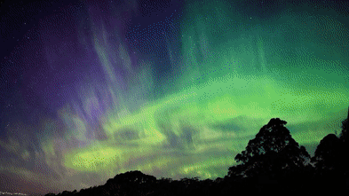 Rare glimpse of aurora causes ‘absolute chaos’ at Mornington Peninsula beach
