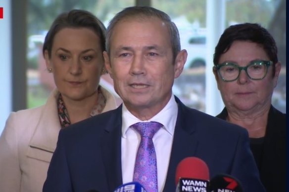 WA Premier Roger Cook on Thursday morning.