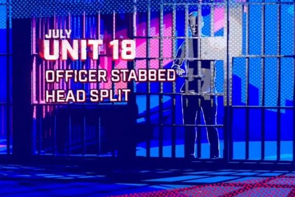 The violence inside Unit 18 has been revealed. 