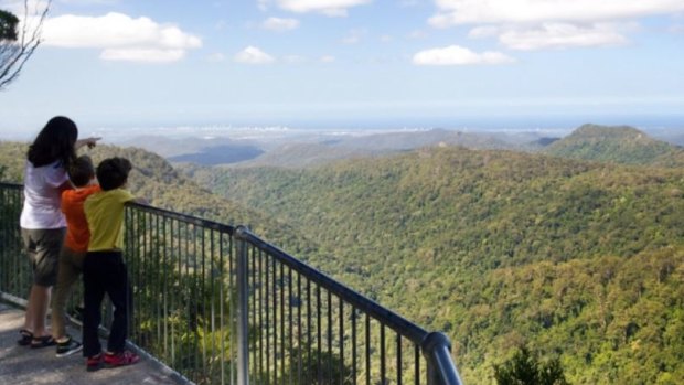 Springbrook has plenty of stunning lookouts for tourists.