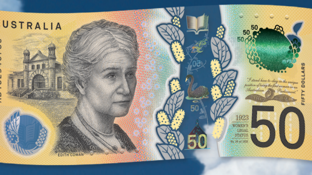 The new $50 bank note.