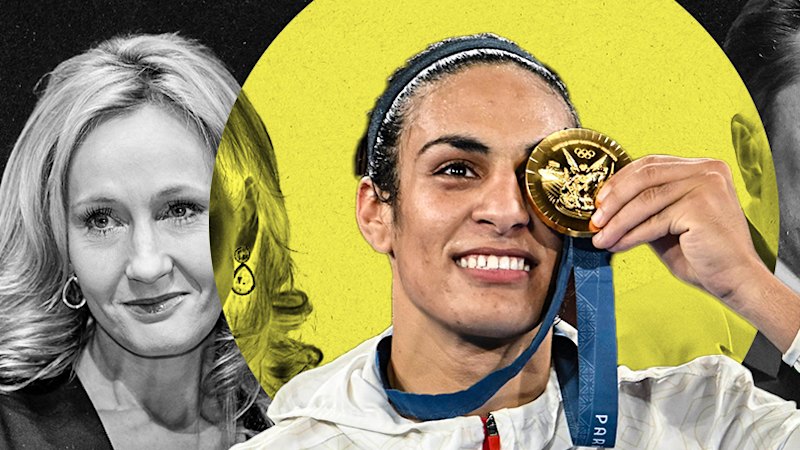‘Women won’t be battered to death by men’: JK Rowling hails Imane Khelif boxing ban