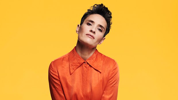 British comedian Jen Brister is touring Australia. 