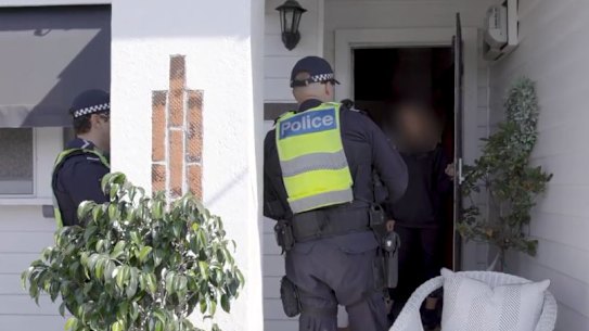 Police visit a 37-year-old woman in Essendon who recently returned home from Bali to ensure she is self-isolating. 