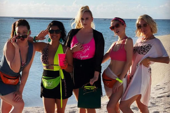 Pitch Perfect stars ring in Rebel Wilson’s #RebelIsland birthday celebration.