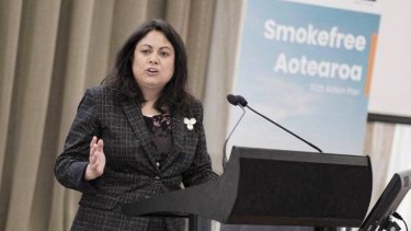 NZ Associate Health Minister Ayesha Verrall announced the new smoke-free action plan in Parliament on Thursday. 