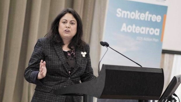 NZ Associate Health Minister Ayesha Verrall announced the new smoke-free action plan in Parliament on Thursday. 