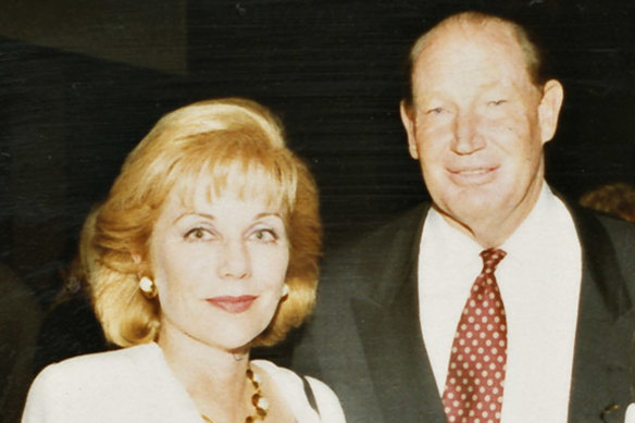 Ita Buttrose and Kerry Packer in 1992. “When our ideas matched it was really exciting.”