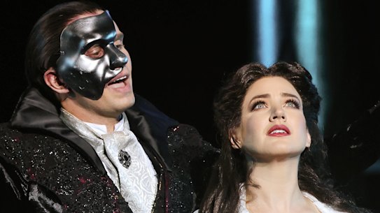 The lavish Sydney Harbour production of The Phantom of the Opera will return next year.
