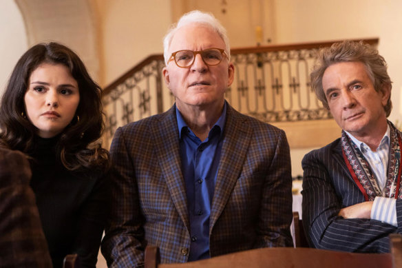 Selena Gomez, Steve Martin and Martin Short in the delightful comedy.